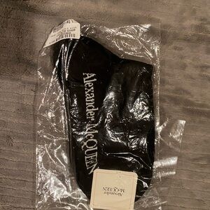 Alexander McQueen Black Socks